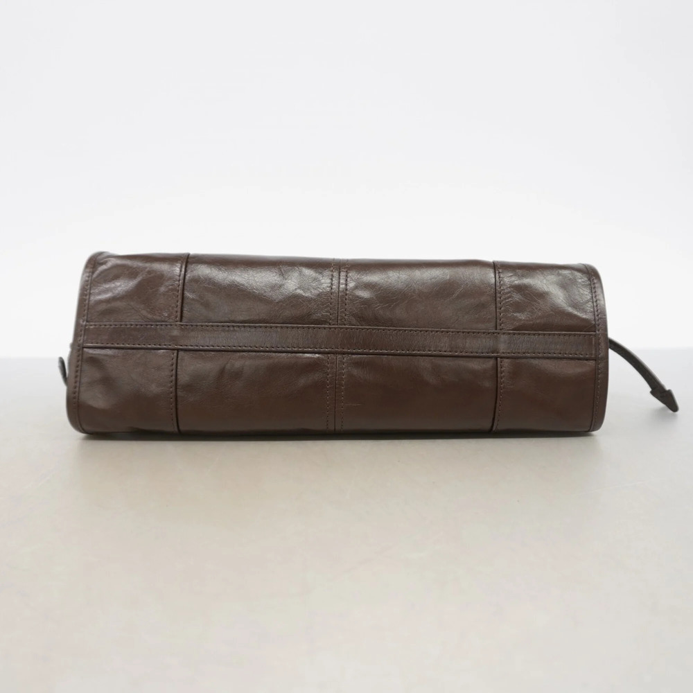 Prada Bonnie Leather Handbag, Brown, Women's - Picture 3 of 10